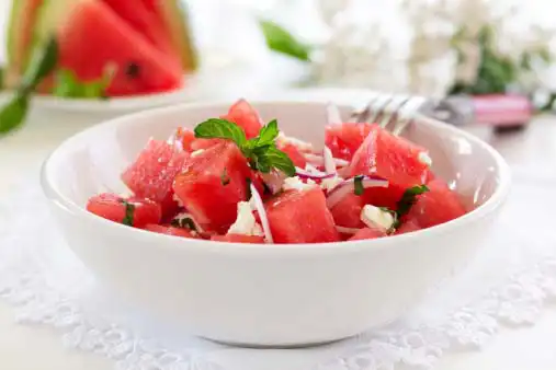 watermelon feta salad